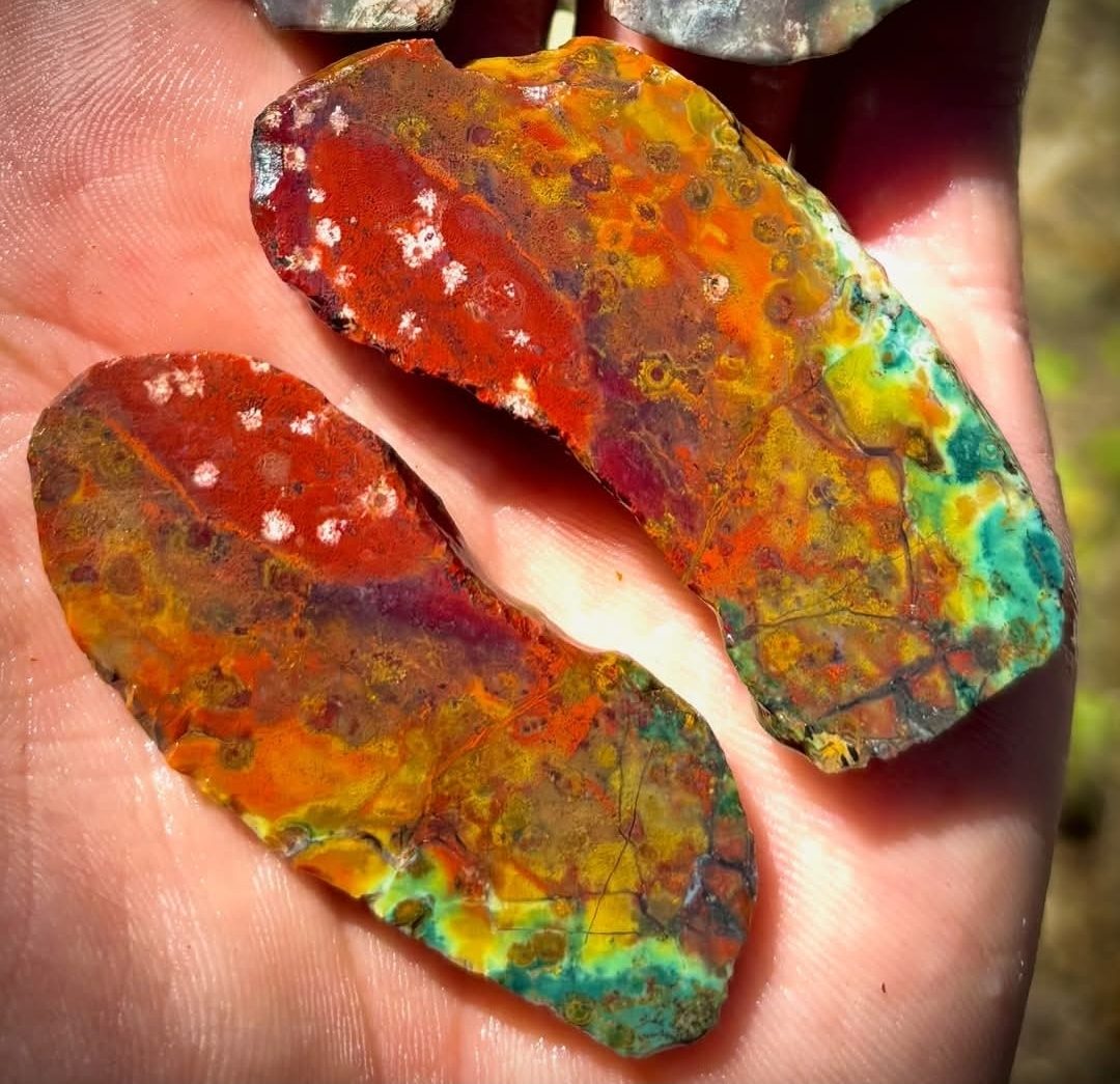 Polished cabochons